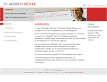 Tablet Screenshot of andreas-novak.de